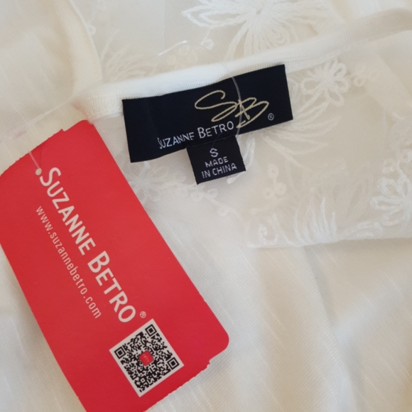 Suzanne Betro ivory top - Picture 6 of 8